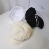 Rhinestone and willow stud fashionable and elegant beret, British versatile cap, cap, octagonal cap, newsboy cap, face-showing small cap for children Item Picture